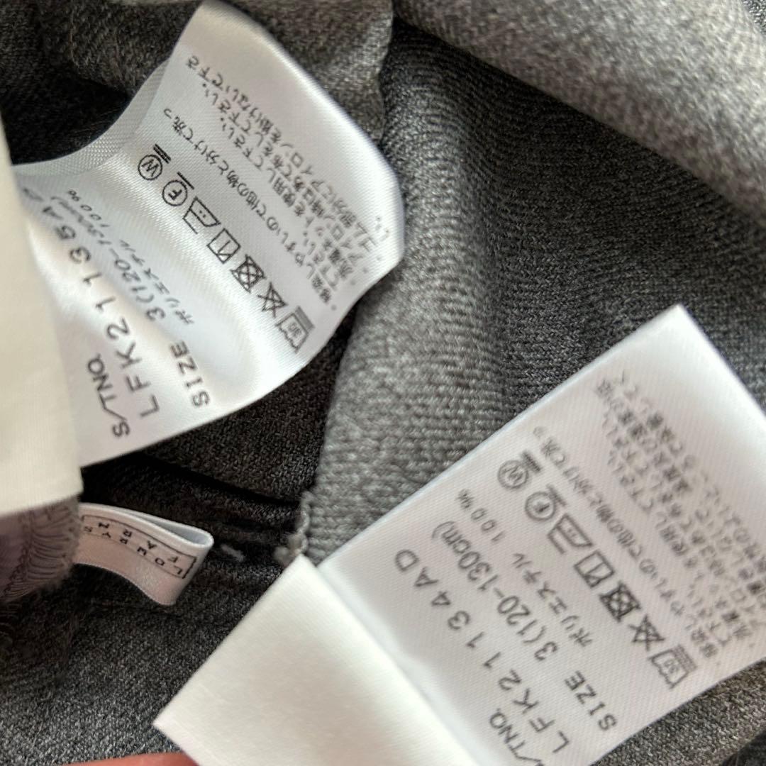 LOWRYSFARM 襟付き フォーマルセットアップ 3点セット120-130