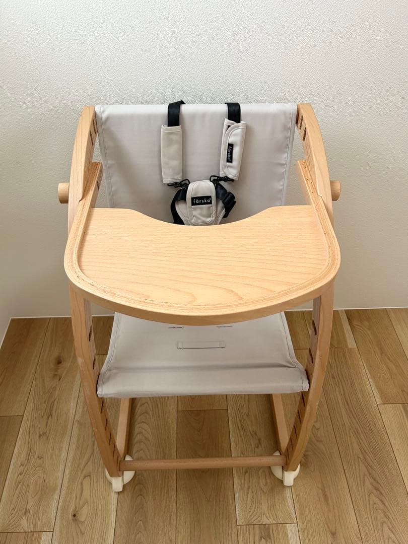 美品färska ScrollChair Plus ベビーチェア 専用クッション