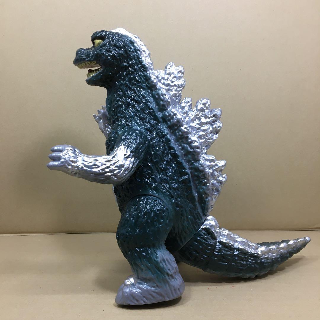 か*き様 復刻版ポピー　 グレートザウルス ゴジラ　 ソフビ グリーン Ver.