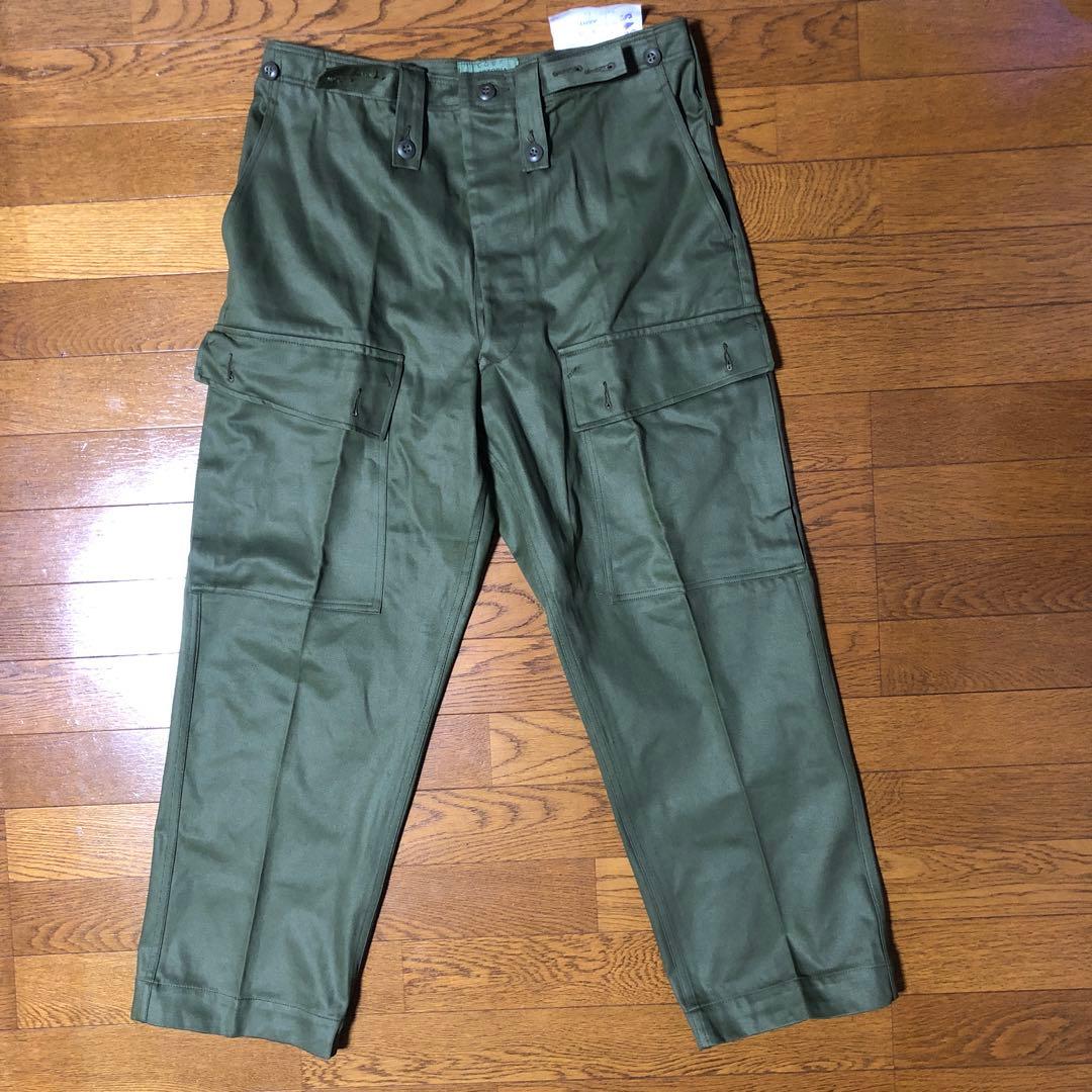 デッドストック 新品 オーストラリア軍 パンツ カーゴ ファティーグ