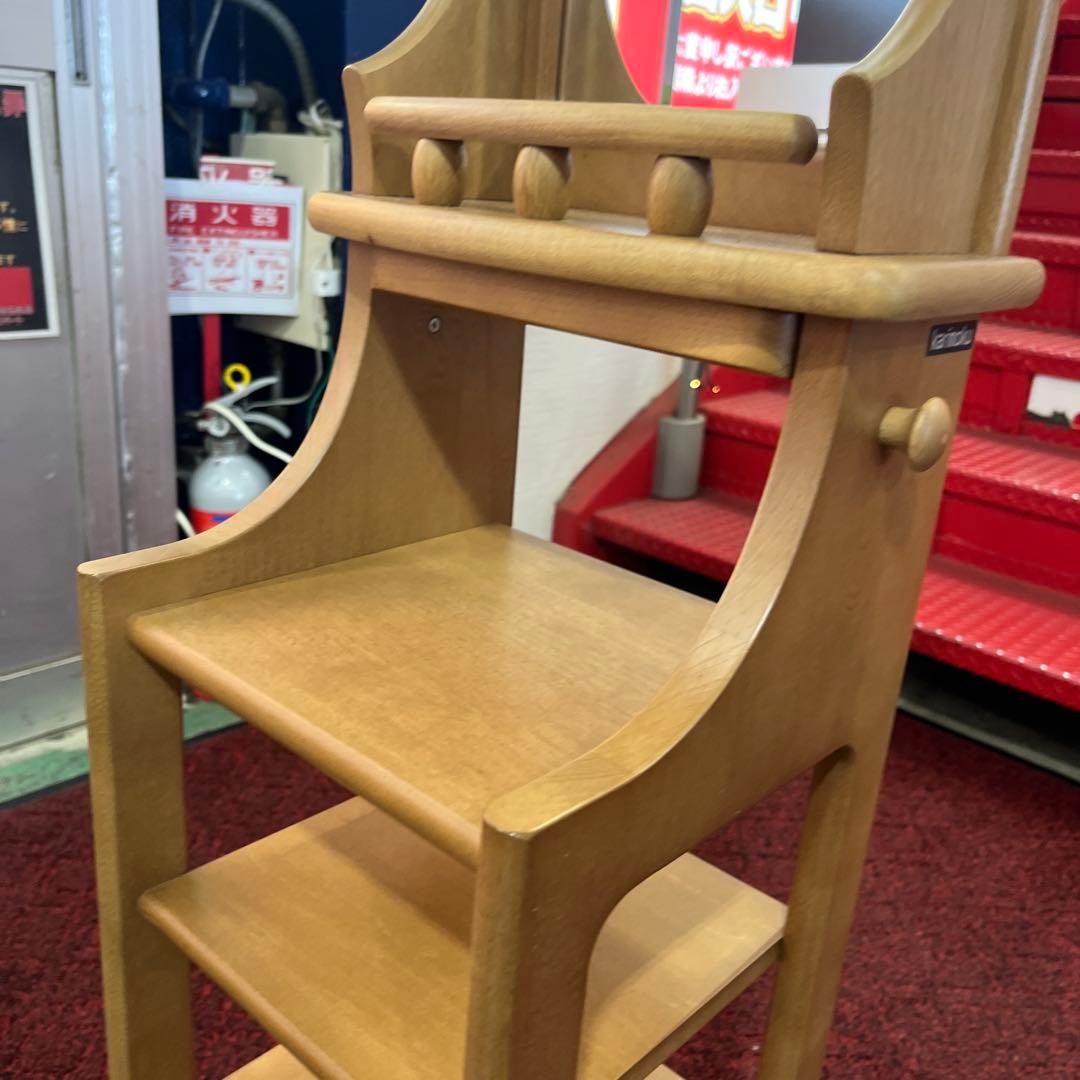 【カリモク】◆スタンドミラー◇美品◆収納付き◇ハイタイプ◆