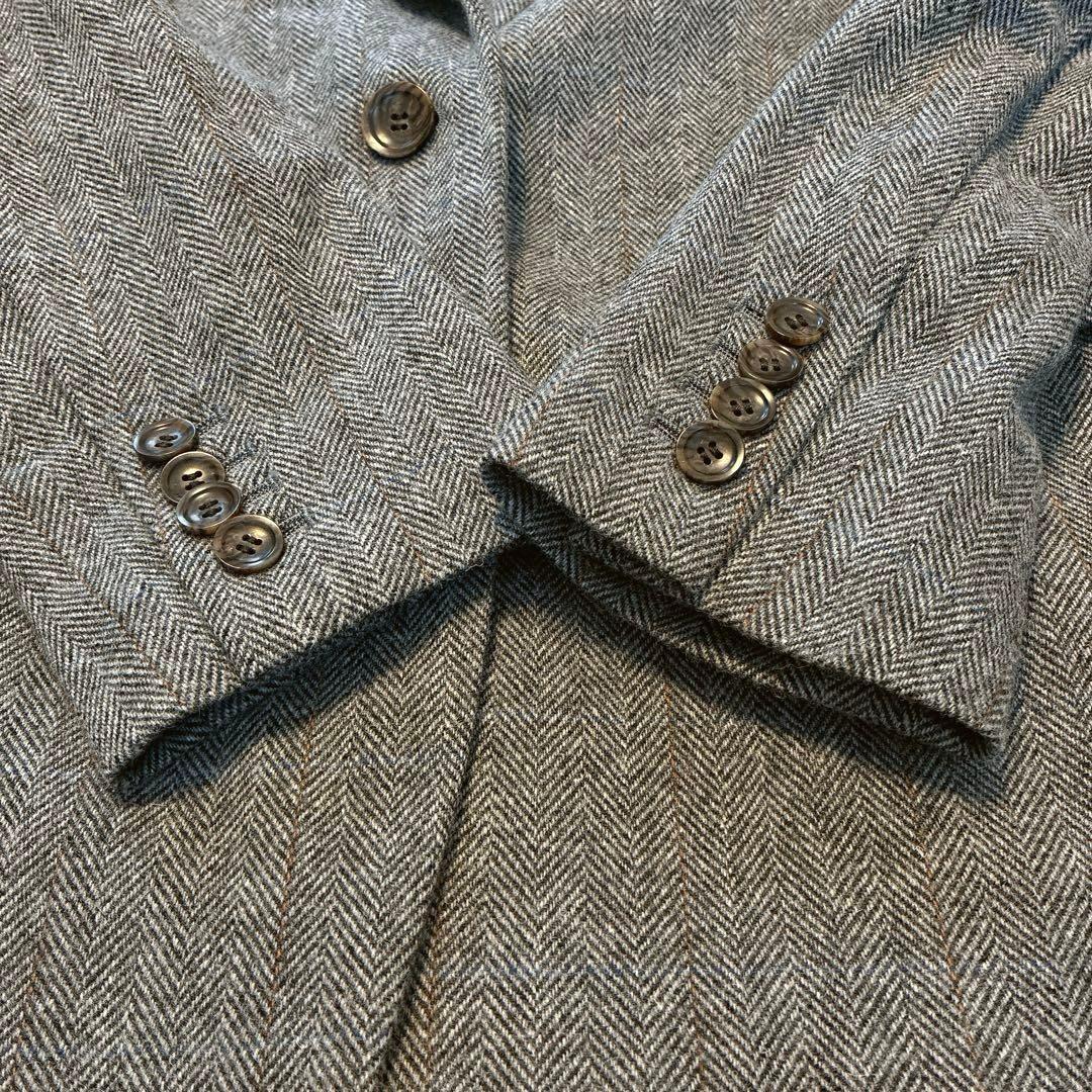 【cha.】WhimGazette ヘリンボーンテーラードジャケット