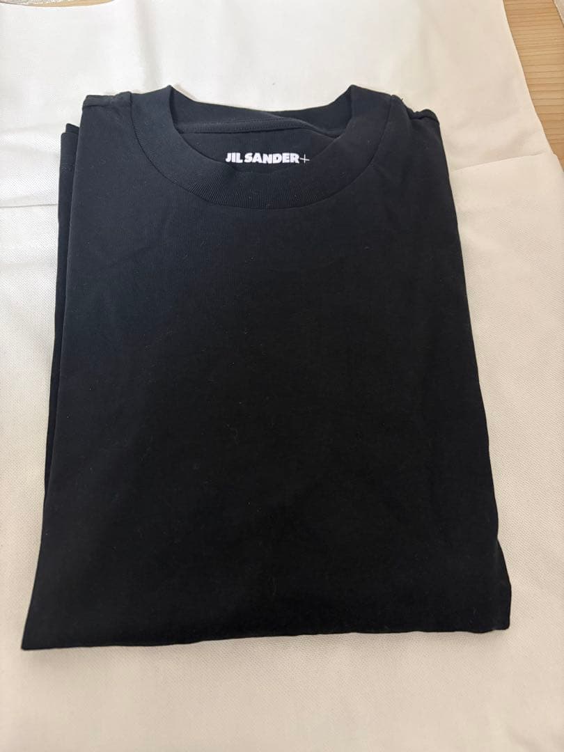 JIL SANDER+ ブラック長袖Tシャツ【一枚】