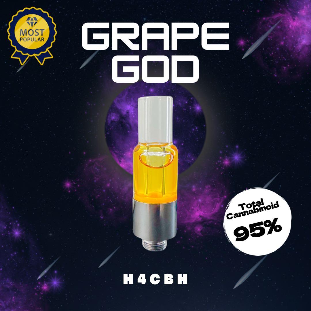 【人気No.1】霞の境GrapeGod H4CBH 1.0mlグレープゴッド39