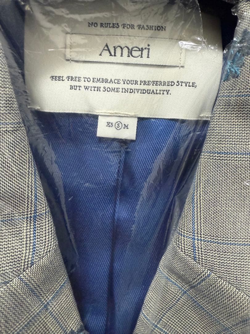 ジャケット・アウター AmeriVINTAGE CHECK FLOWER PAPA JACKET