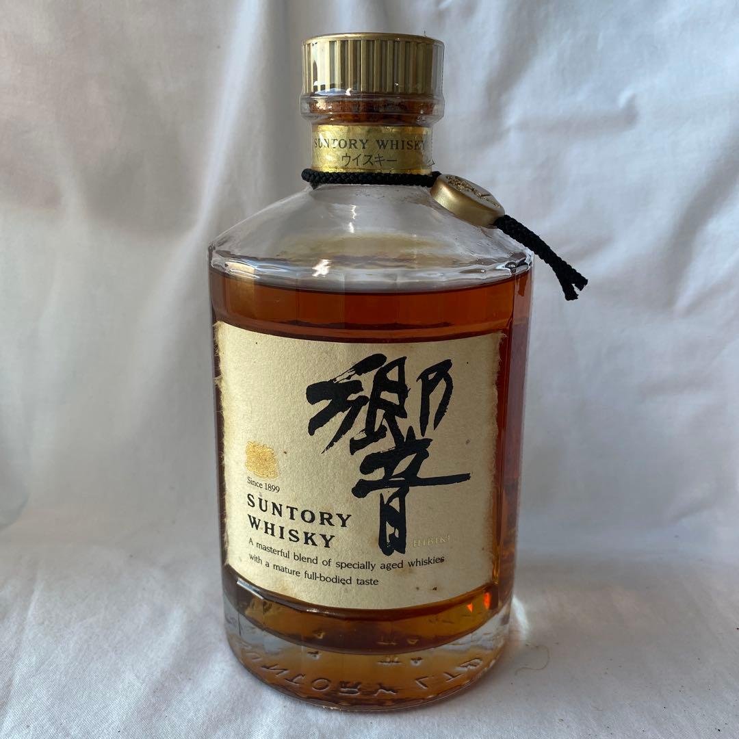 【希少・初期ボトル】サントリー 響 金キャップ 裏ゴールドラベル 750ml