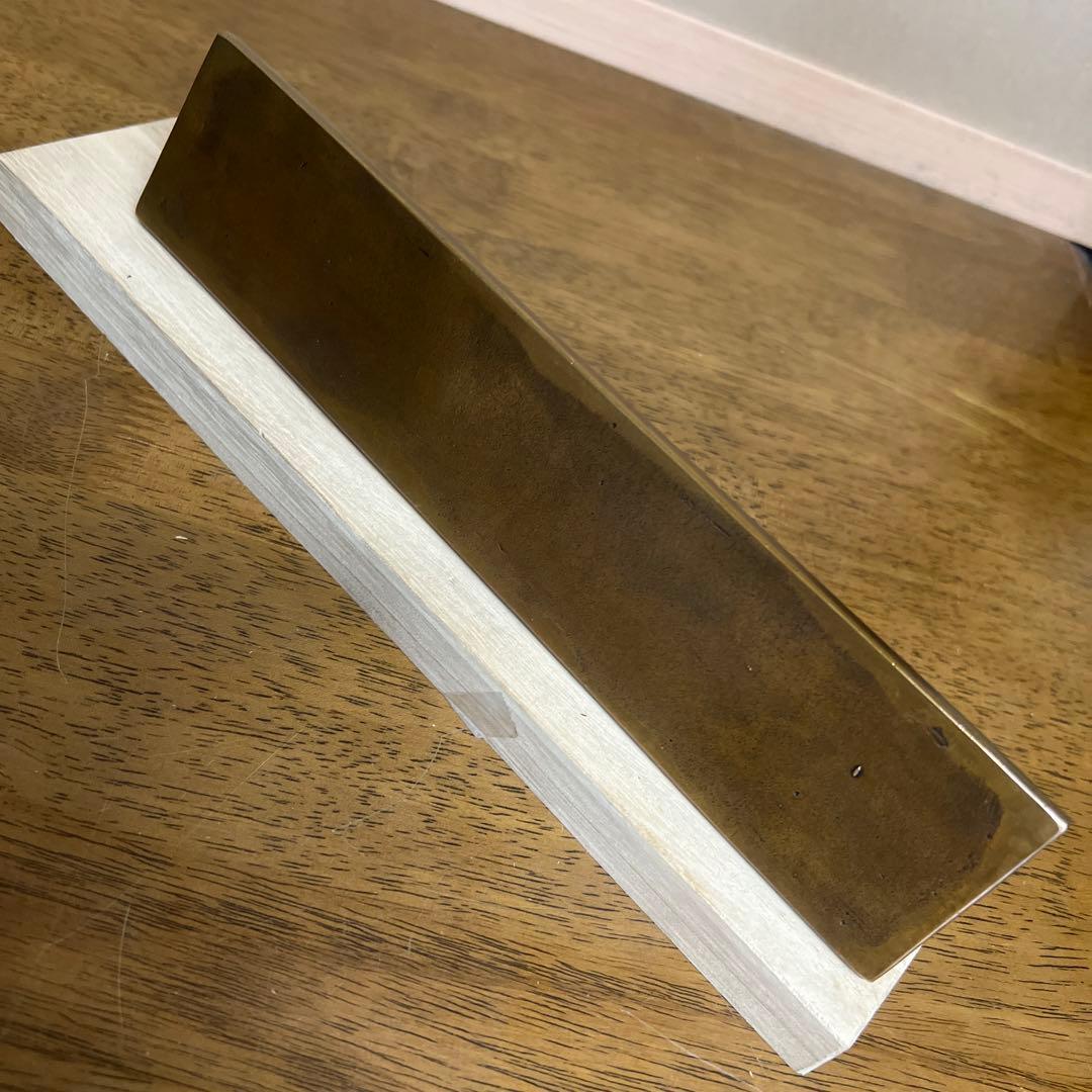 須賀月芳　高岡銅器　鋳銅　龍 文鎮　 書鎮