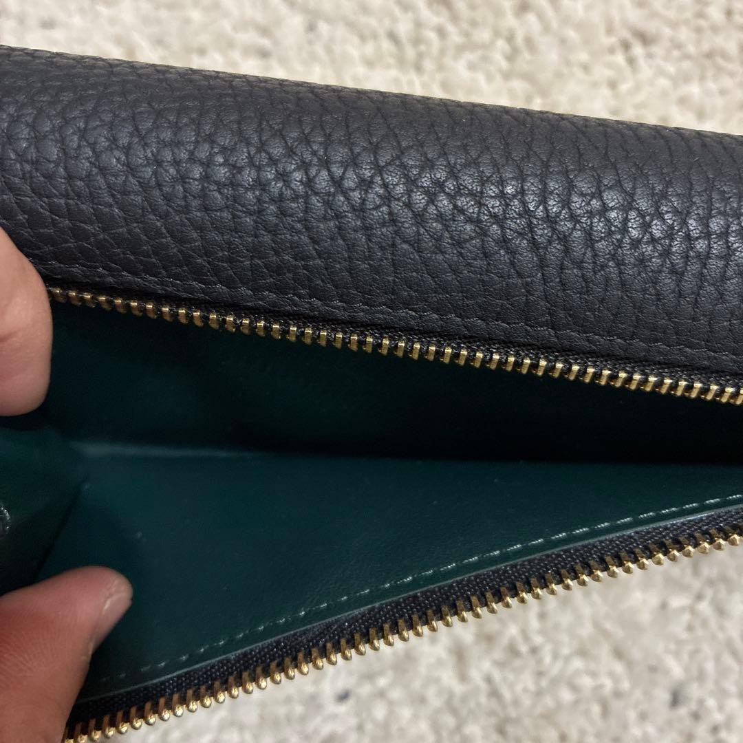ボナベンチュラ 長財布　エンベロープ　黒