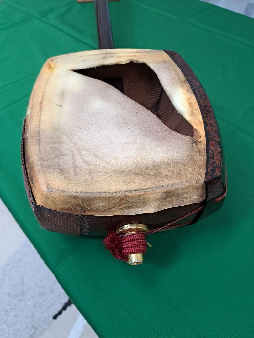 こしあん 津軽三味線 本体 木製 漆塗り