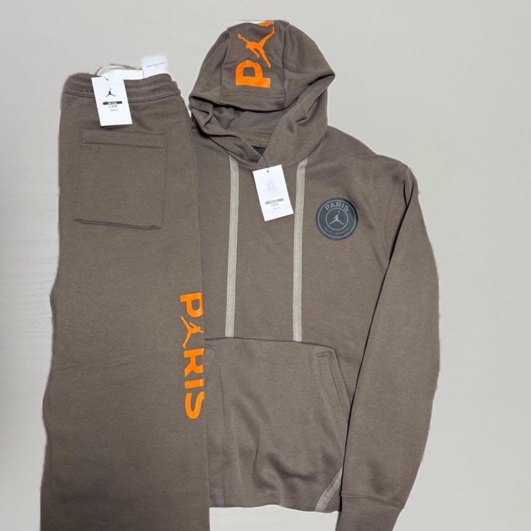 新品未使用　NIKE　Jordan　PSG　プルオーバー　フーディー&パンツ