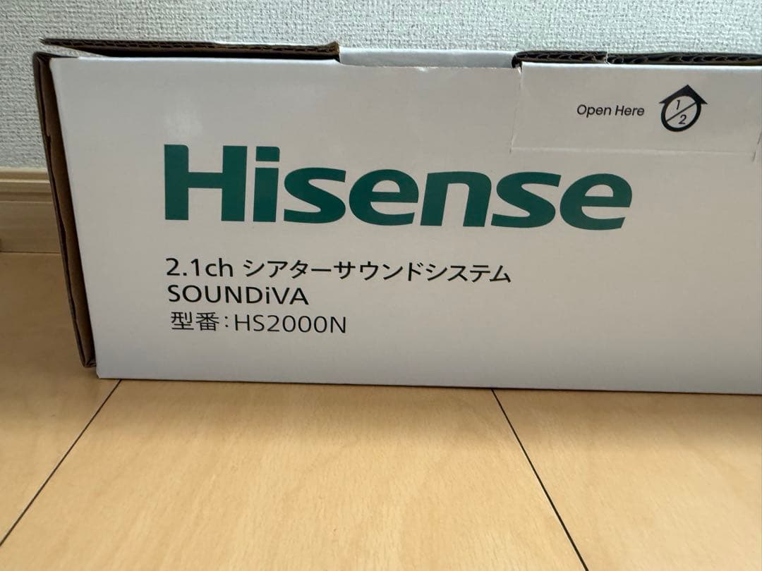 Hisense HS2000N サウンドバー 2.1ch