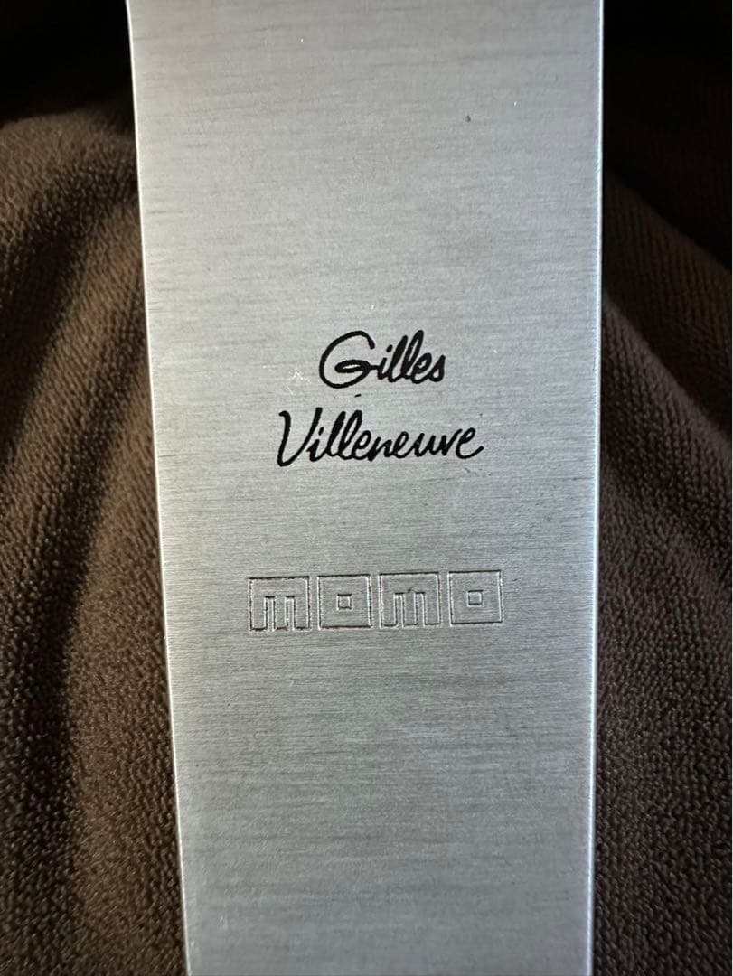 【希少】★ジル・ビルヌーブ★MOMO ステアリング★モモ 正規品