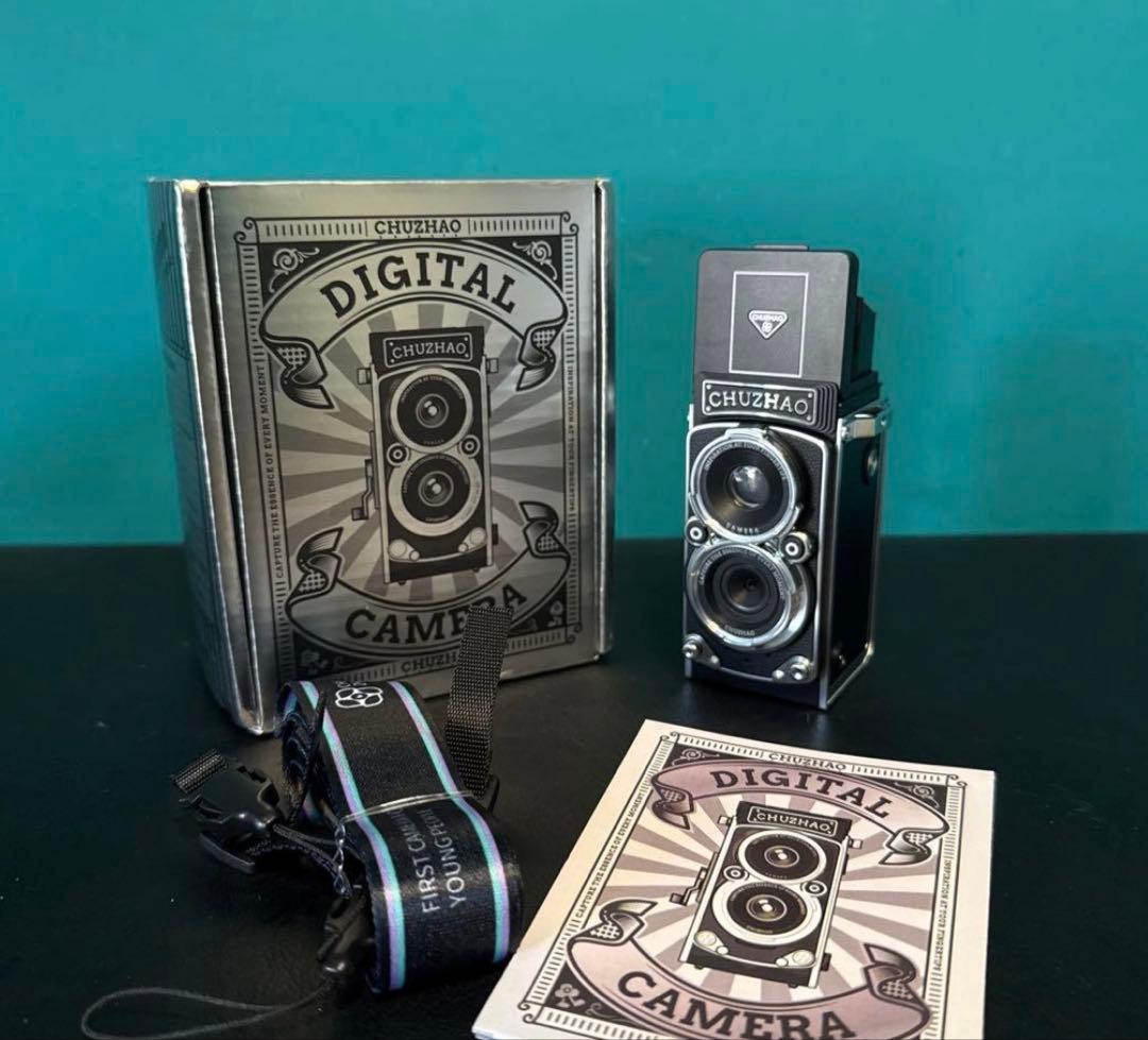 CHUZHAO デジタルカメラ 二眼レフ