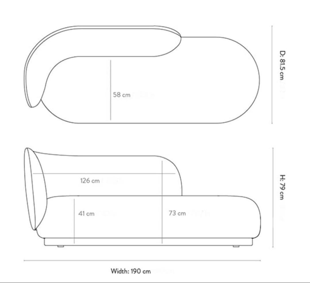 Ferm Living ファームリビング Rico Divan ソファ