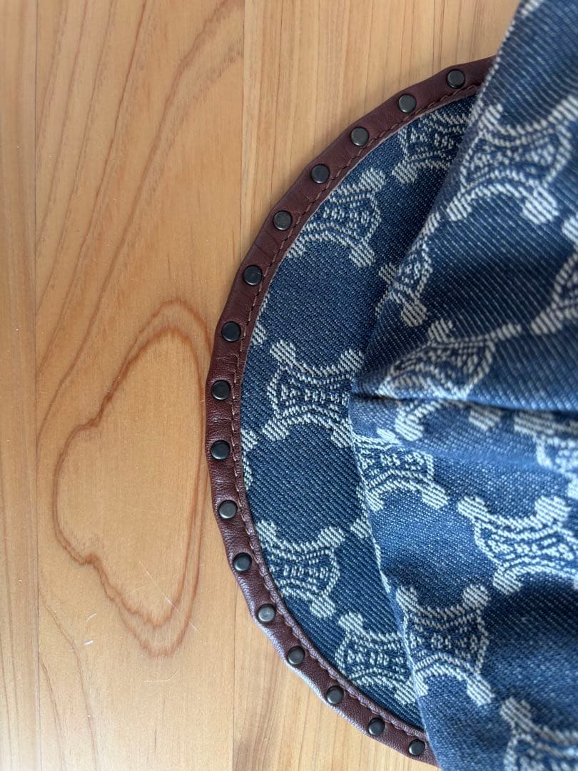 CELINE デニムスタッズキャスケット 人気のMサイズ