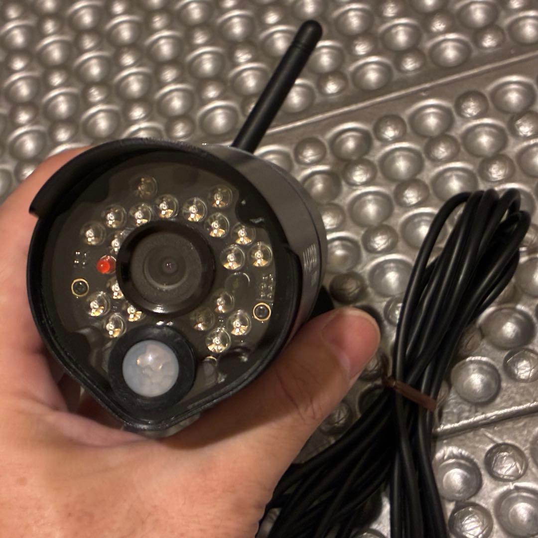 美品　マスプロ防犯カメラ　WHC7M2 中古　（茶）