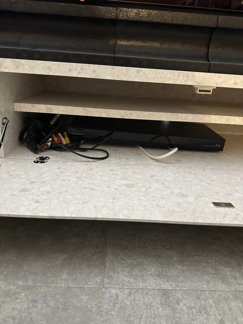 LOWYA テレビボード 180cm テラゾー柄