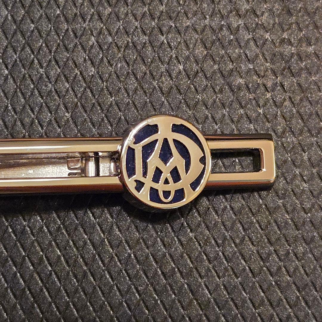 dunhill ネクタイピン シルバー/ブルー