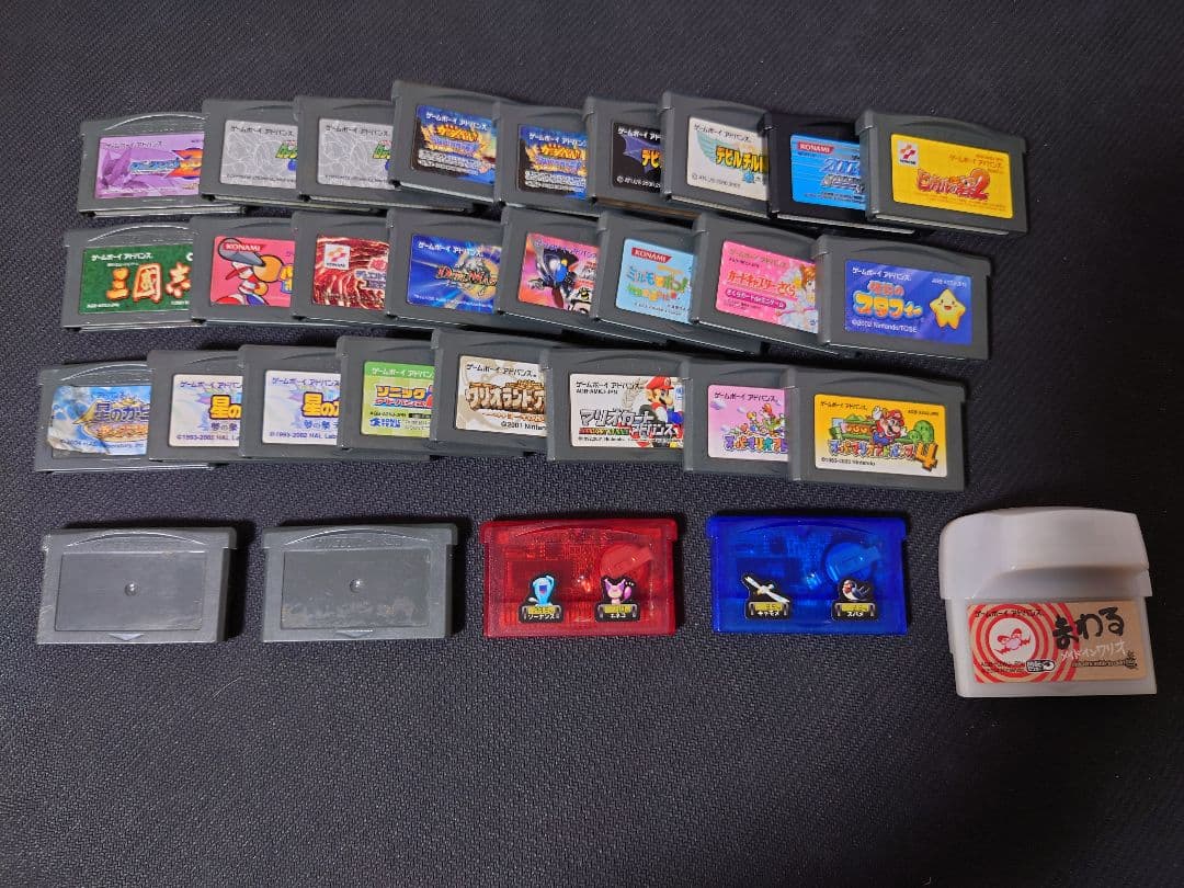 ゲームボーイ　ゲームボーイカラー　アドバンス　ソフト　ジャンク品　まとめ売り