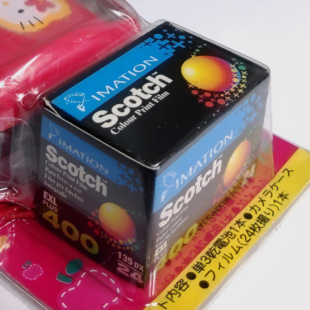 【レア・未開封】サンリオ カメラ ハローキティ スコッチ フィルム セット