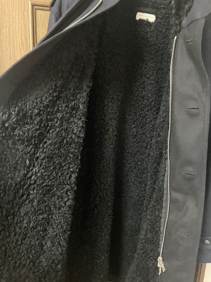 dries van noten ウールモッズコート