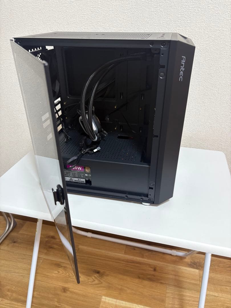 Antec NX200M 電源•簡易水冷クーラー付PCケース（ジャンク）