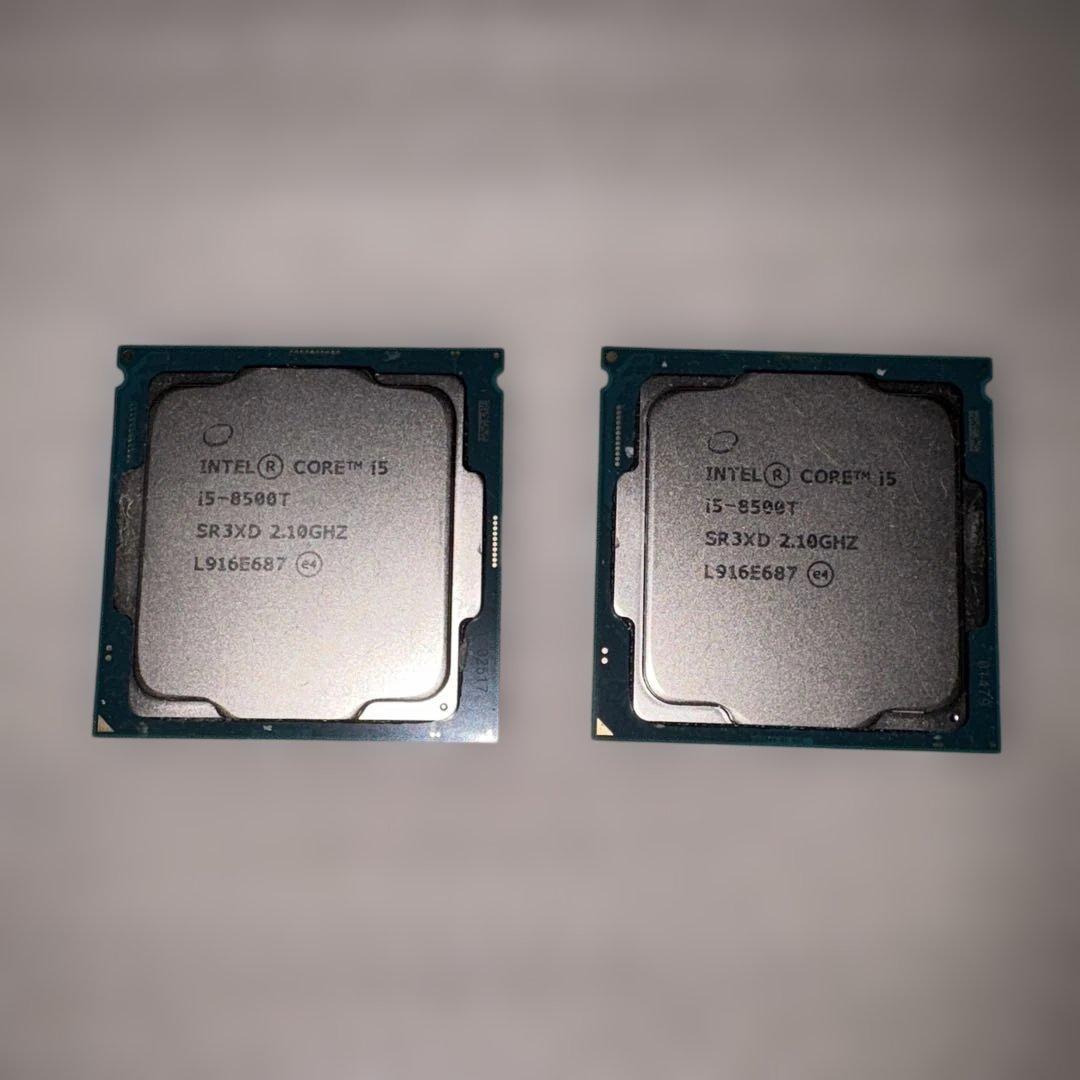 Intel Core i5-8500T CPU 2個セット