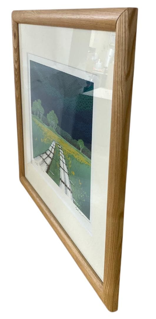 ★良品★ セントポールギャラリー 花々の調べ 小暮真望 シルクスクリーン