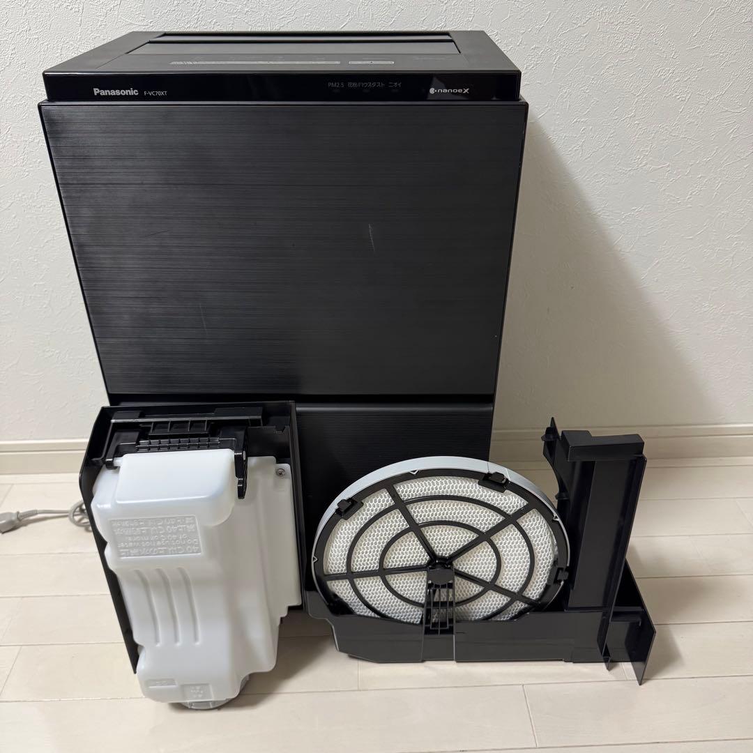 キ*す様 【美品】Panasonic 空気清浄機 F-VC70XT ブラック