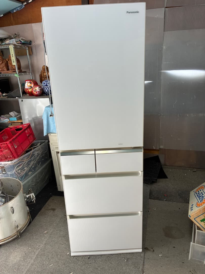 Panasonic ノンフロン冷凍冷蔵庫　2019年製　406L 程度良好　白