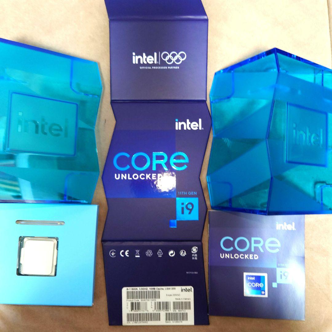 可動品Intel Core i9-11900K 11th Gen CPU