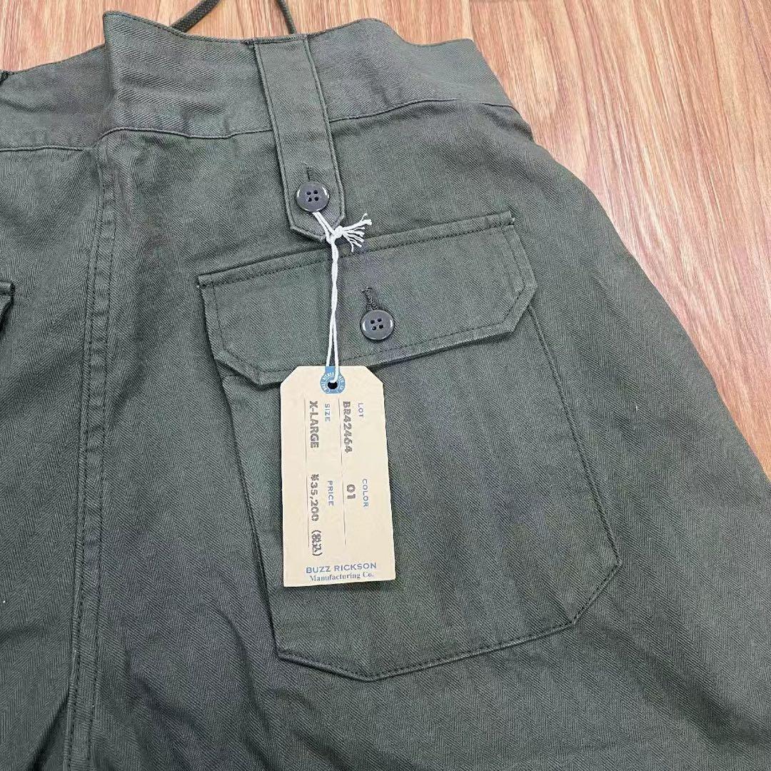 Buzz Rickson's バズリクソンズ ミリタリーパンツ グリーン 36