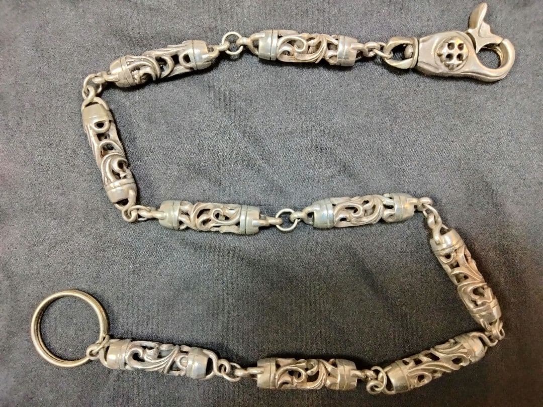 ウォレットチェーン シルバー925 約50cm
