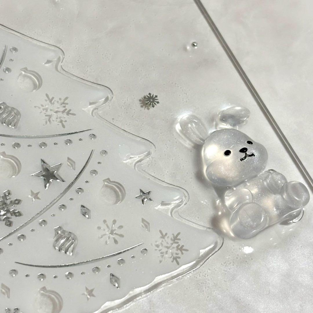 ✨ちり✨A6 アクリルレジンバインダー　リング付き×3セット