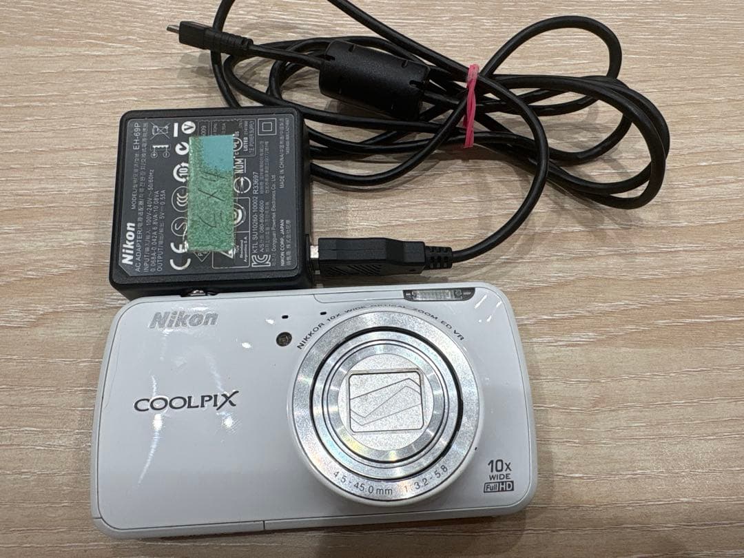 Nikon COOLPIX S800C デジカメ ホワイト 稼働品 2/11