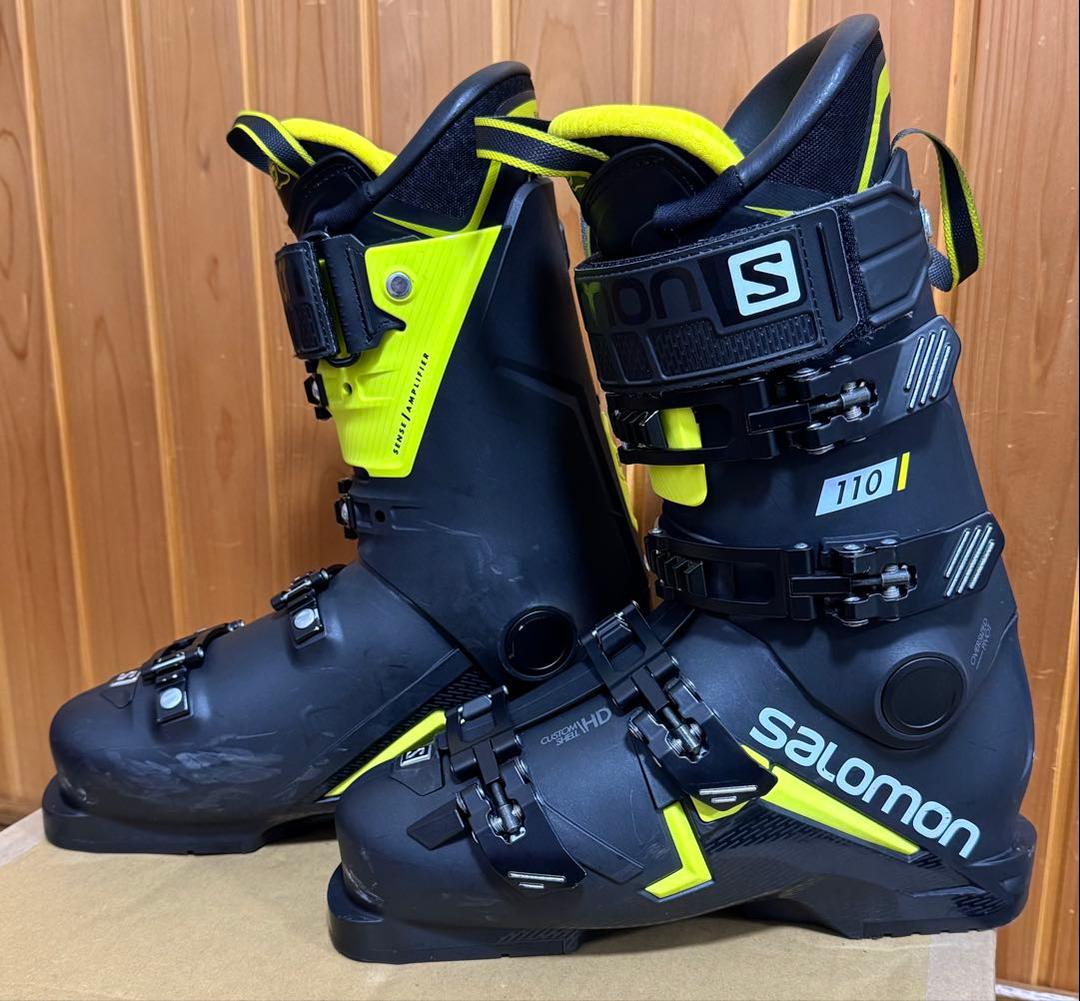 サロモンスキーブーツ　S/Max 110 25/25、5cm ラスト98mm