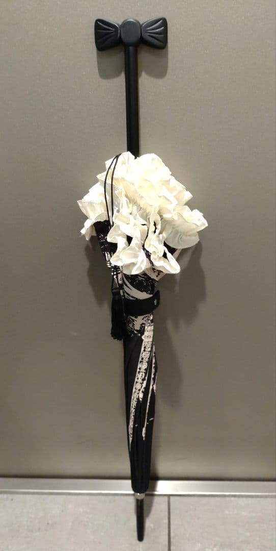 【最終価格】GUY DE JEAN ギドゥジャン パゴダ型 晴雨兼用傘 ブラック