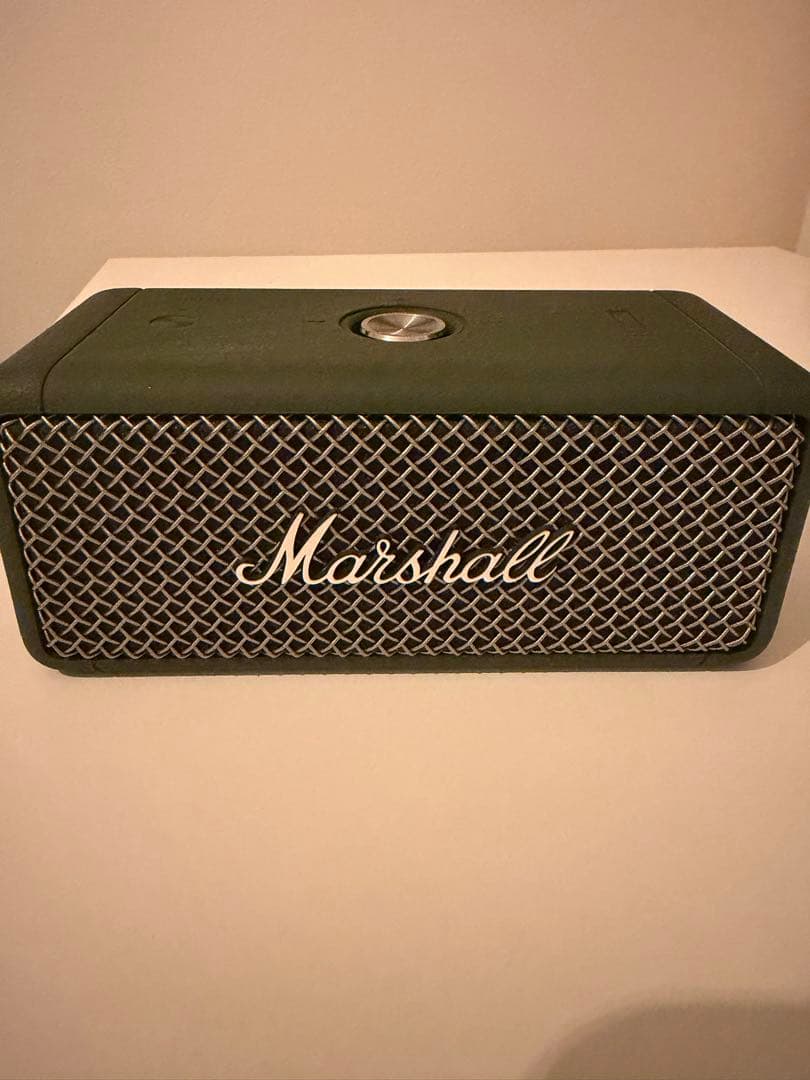 【最終値下げ】Marshall スピーカー　グリーン
