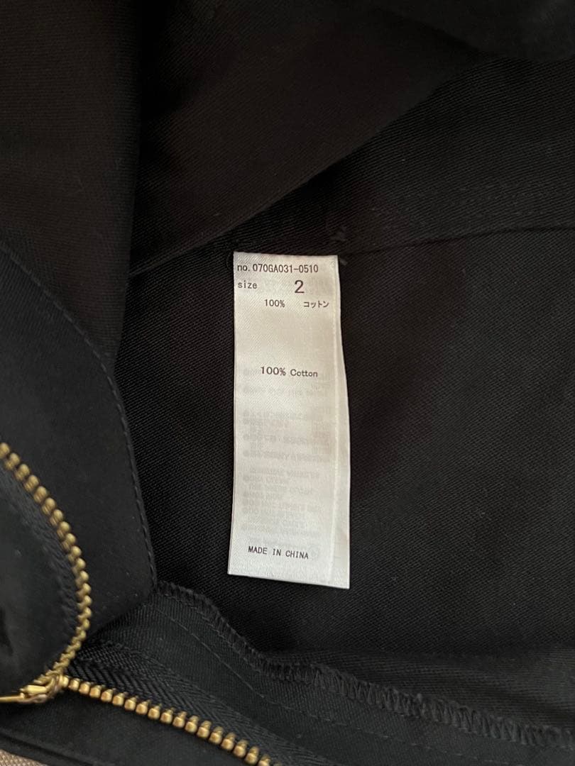 BLACK BY MOUSSY/ブラックバイマウジー　ベイカーパンツ　ブラック