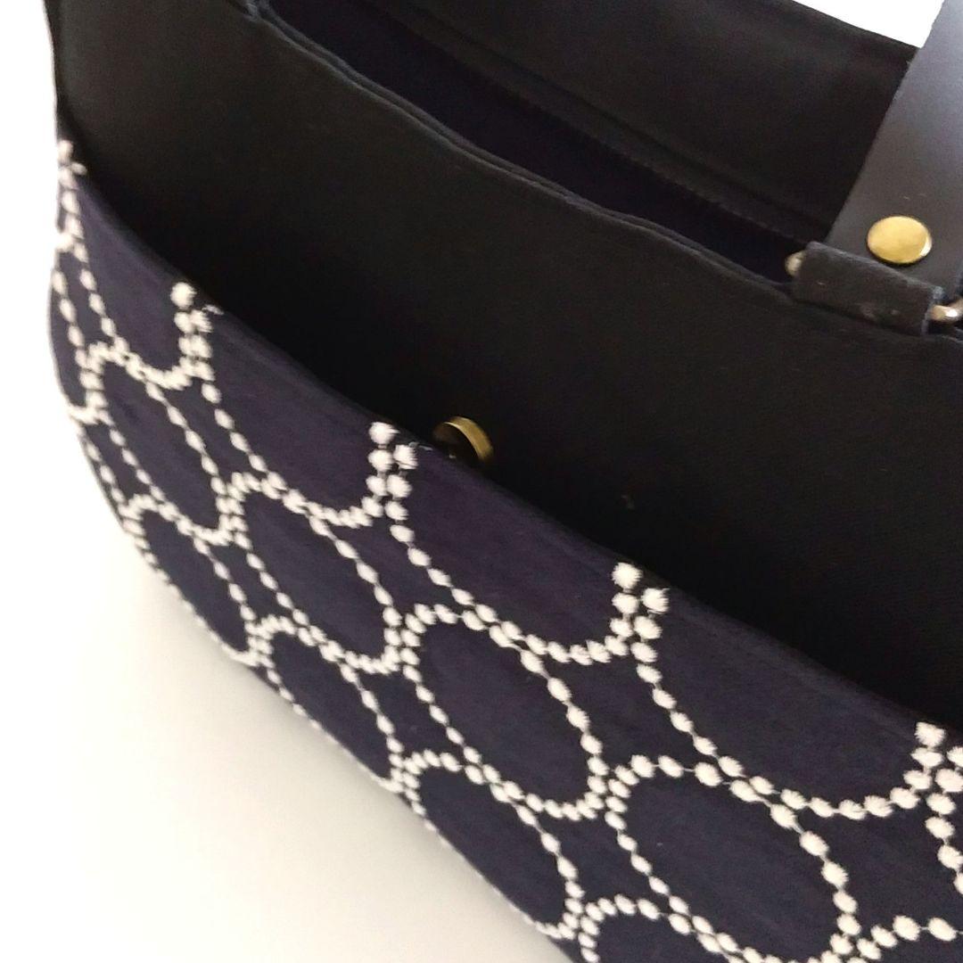 ミナペルホネン ♡ 最新タンバリン ♡ ラウンドバッグ / ハンドメイド