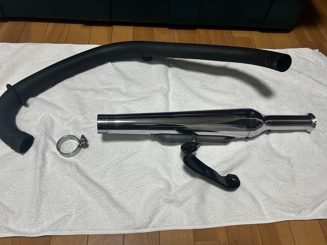 SR400 .500 トルクコーンドラッグパイプマフラー