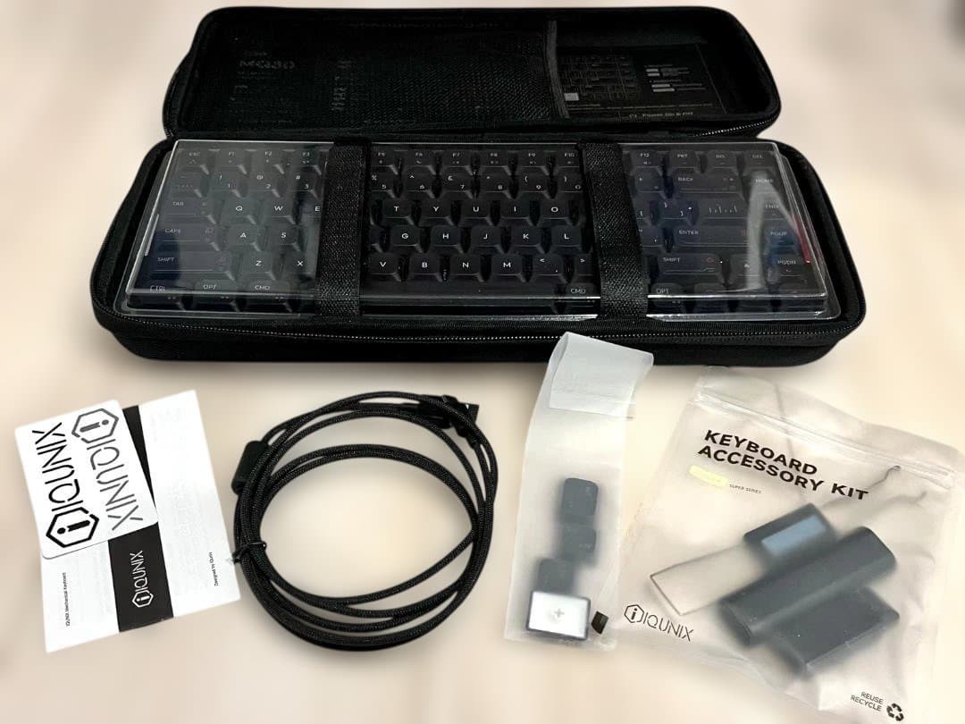 【美品】IQUNIX MQ80 ブラック