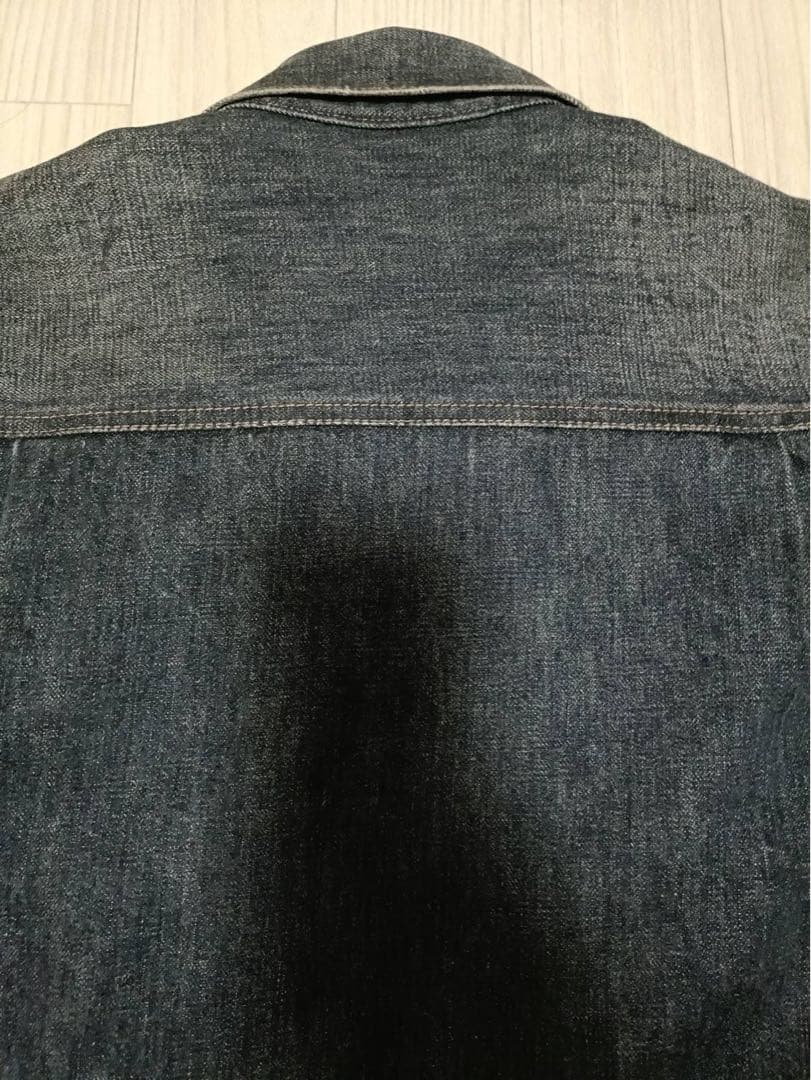 【M】初期TENDERLOIN デニム JK-T-2ND_裏ブランケット_黒