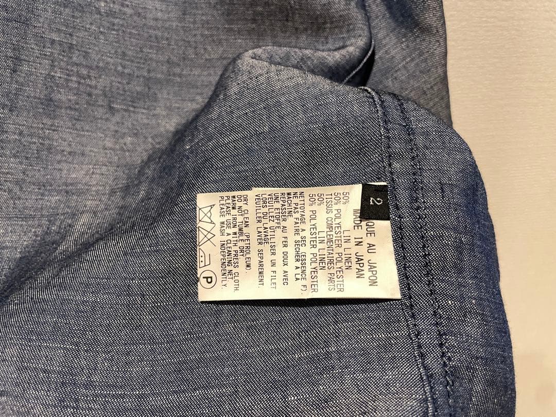 Y's Yohji Yamamoto シャンブレー カバーオール / ジャケット