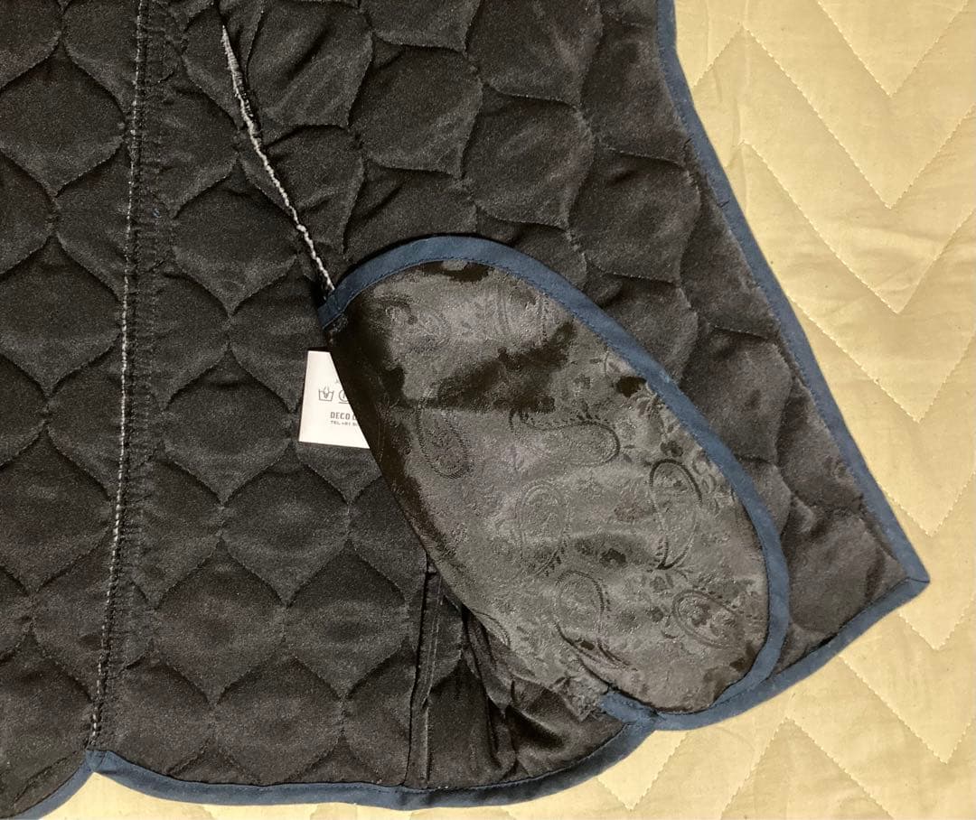 DECO depuis 1985◇FLOWER QUILT VEST