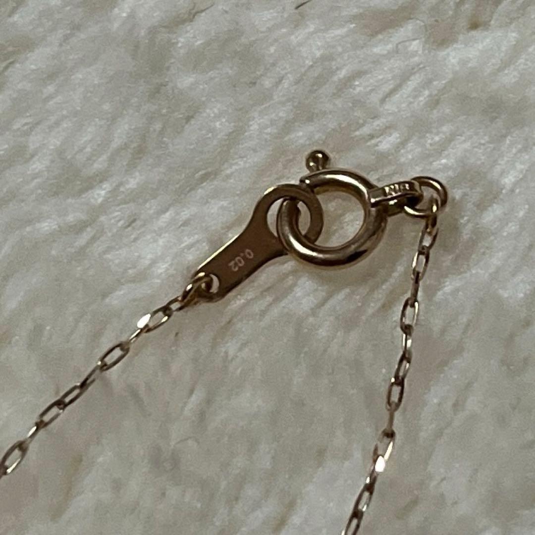 ete レイヤード　K18MPG ダイヤモンドネックレス