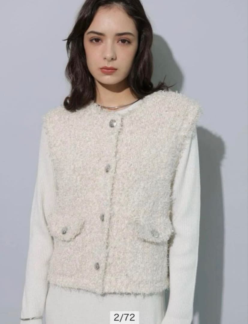 p*0様 【未使用・タグ付き】Arpege story ツイーディーベスト