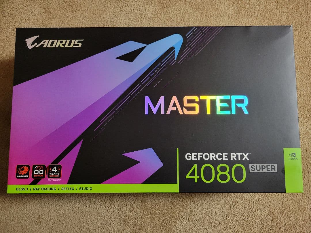 グラフィックボード・グラボ・ビデオカード AORUS RTX 4080 super