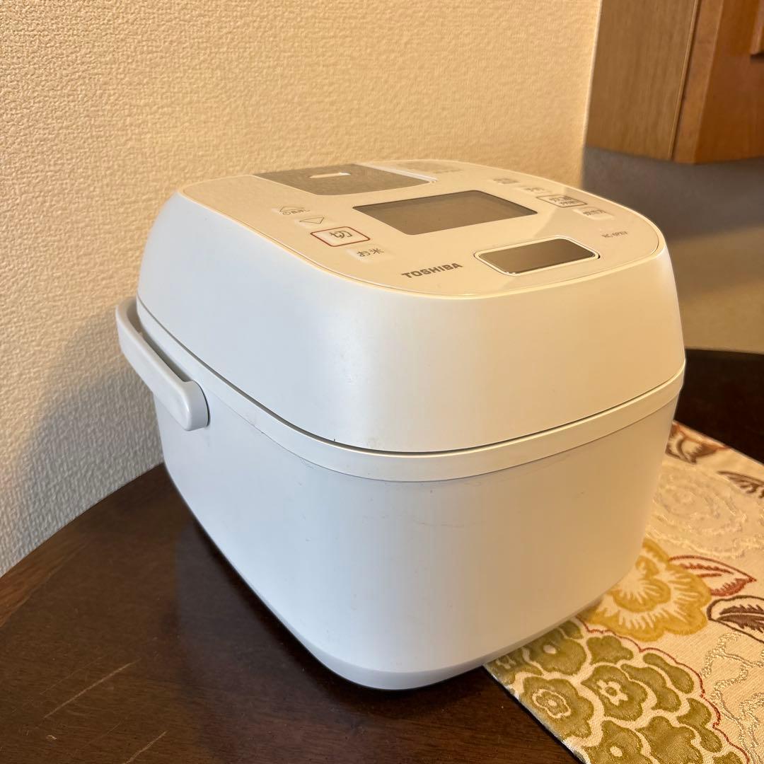 TOSHIBA 圧力IH炊飯器 炎匠炊き RC-6PXV-W 3.5合