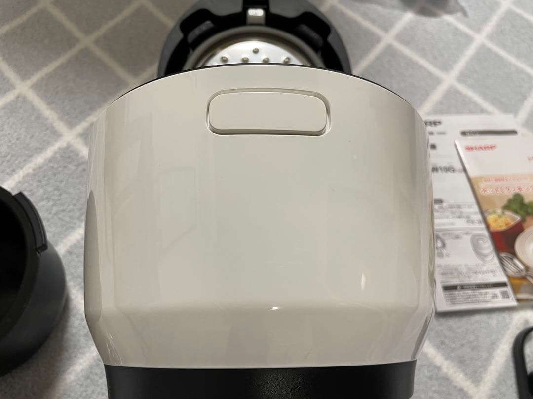 SHARP HEALSIO ホットクック　ホワイト